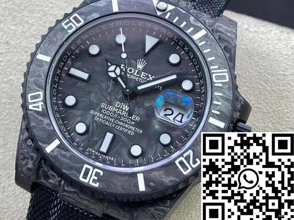 VS Fiber DIW Factory Carbon Rolex Dial Submariner 1125